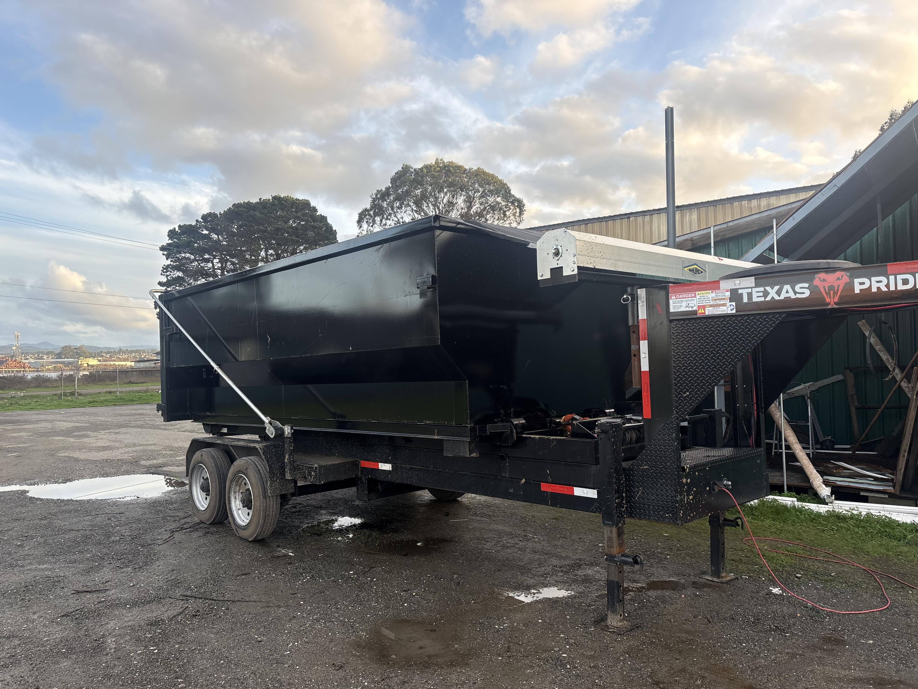 Dumpster rental delivery service