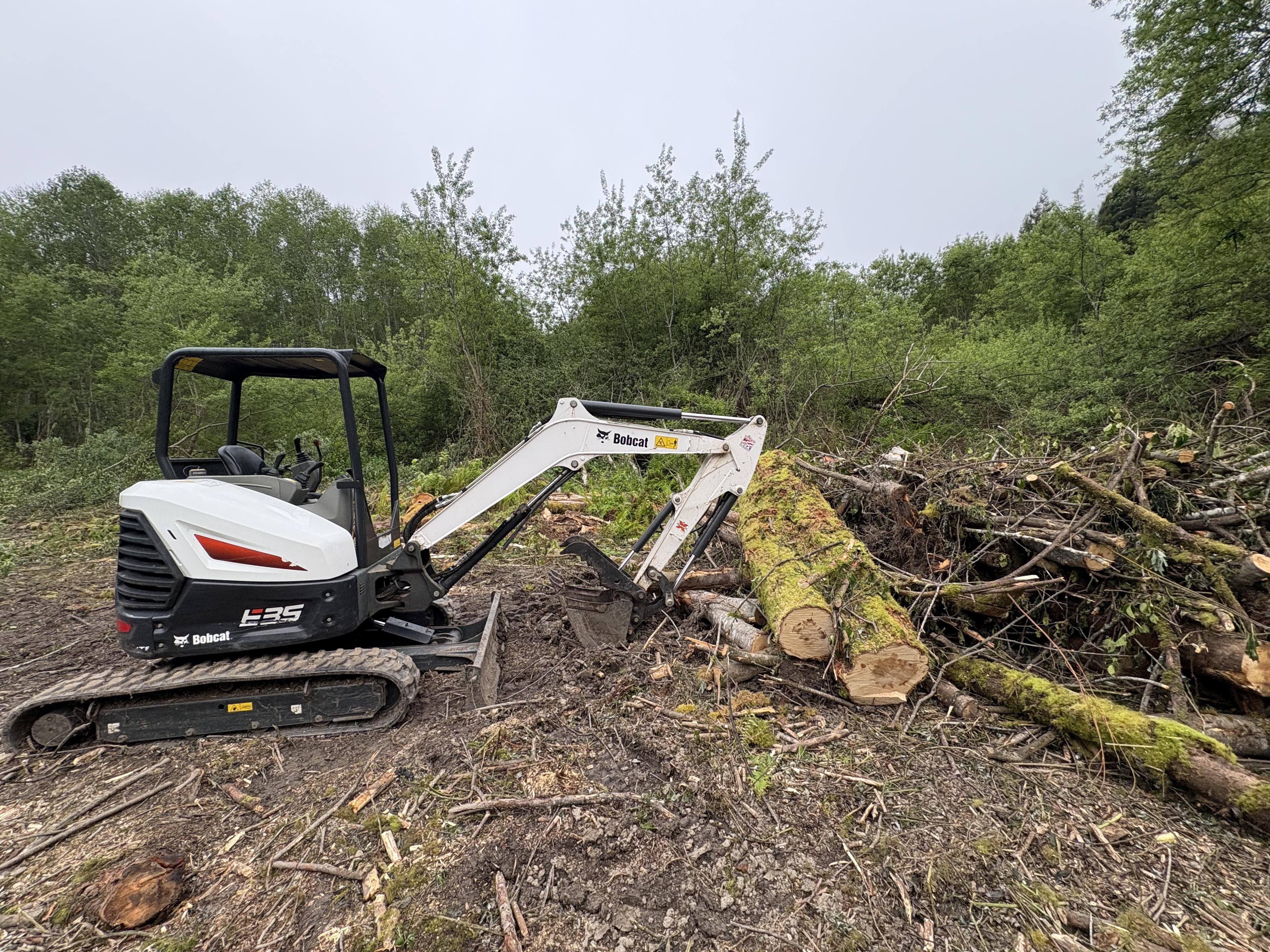 Land Clearing Services service background
